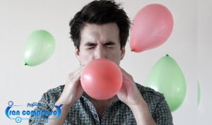 چگونه بادکنک را ایستاده نگه داریم