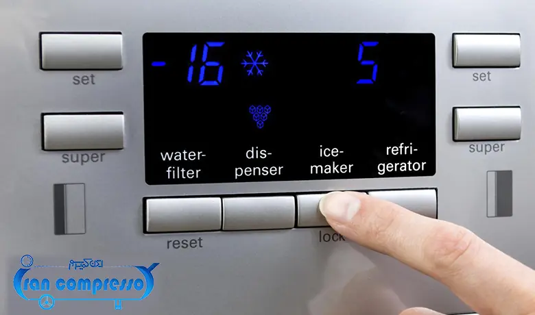 تنظیم کردن دمای یخچال