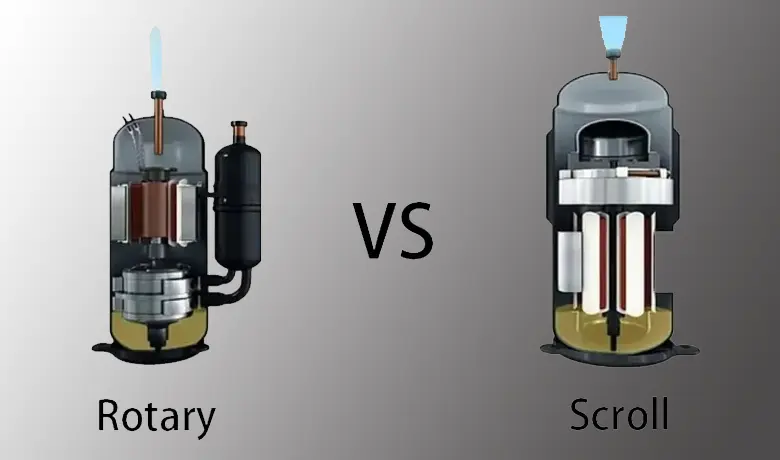 تفاوت کمپرسور تروپیکال روتاری و اسکرال