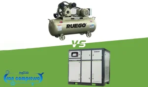 تفاوت کمپرسور اسکرو و پیستونی