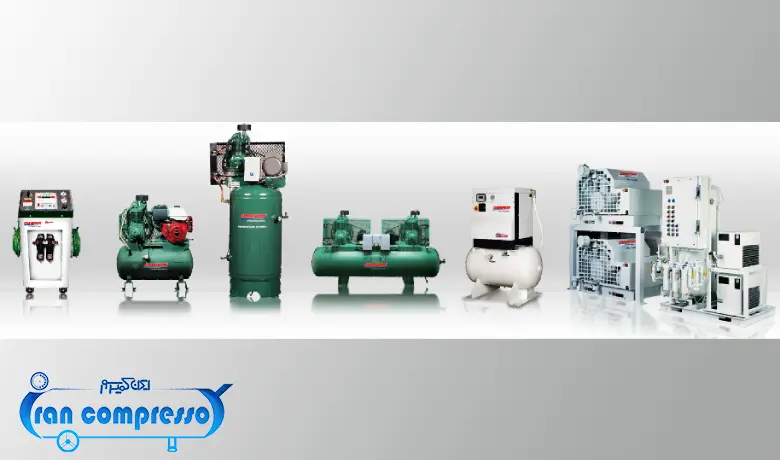 انواع کمپرسور پیستونی