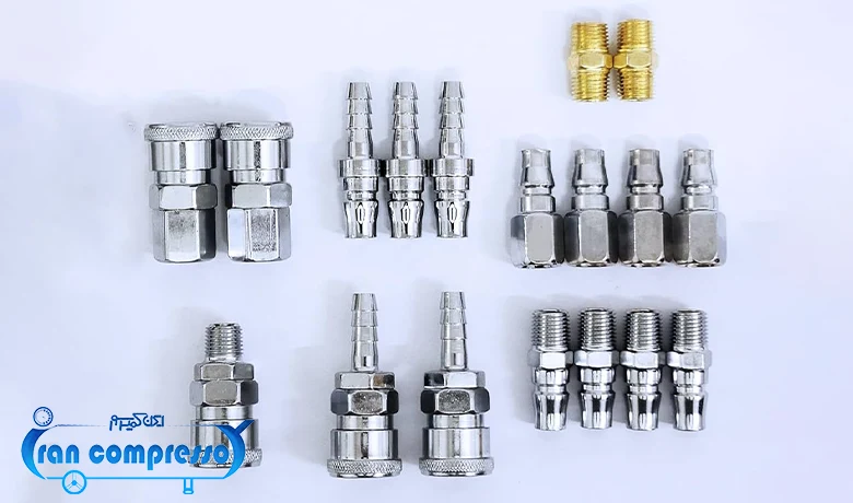 انواع اتصالات کمپرسور باد