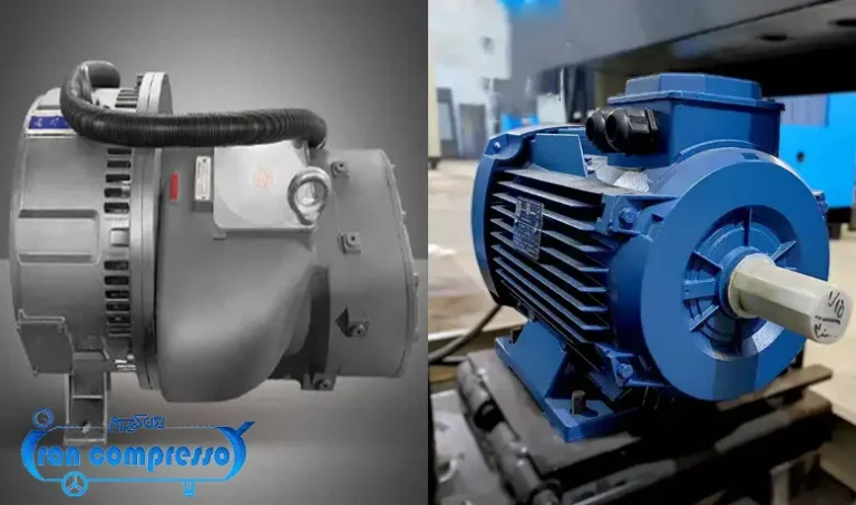 الکتروموتور کمپرسور باد