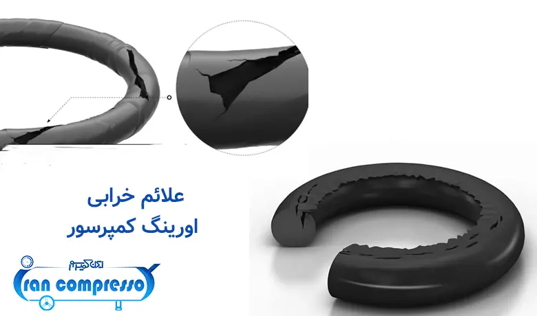 علائم خرابی اورینگ کمپرسور