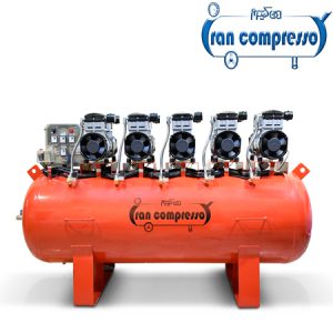 کمپرسور باد oil free صنعتی 750 لیتری ایران کمپرسور
