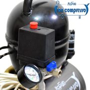 قطعات کمپرسور باد 10 لیتری با موتور 1/4 اسب