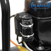 رله و خازن کمپرسور باد 25 لیتری بیصدای یخچالی