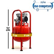 ابعاد کمپرسور باد 40 لیتری اویل فری 750 وات