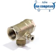 خرید شیر یکطرفه کمپرسور باد صنعتی 1/2 اینچ