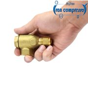 ابعاد شیر یکطرفه برای انواع کمپرسور باد
