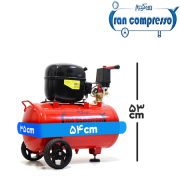 ابعاد کمپرسور باد 25 لیتری یخچالی