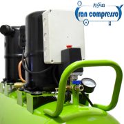 خرید کمپرسور باد 150 لیتری 2 موتوره یخچالی