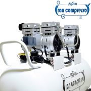 کمپرسور باد 120 لیتری بدون روغن 2 موتور ایرانکمپرسور