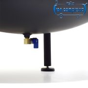 شیر تخلیه کمپرسور هوا 60 لیتری ایستاده سایلنت