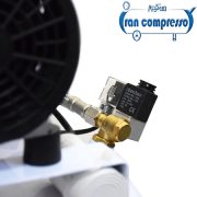 شیر برقی در کمپرسور باد 50 لیتری بدون روغن able
