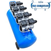خرید کمپرسور باد 350 لیتری صنعتی بدون روغن