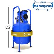 ابعاد کمپرسور باد 120 لیتری اویلس ایران کمپرسور