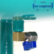 شیر تخلیه مخزن کمپرسور باد 80 لیتری سایلنت able