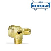 شیر یکطرفه پمپ باد سایز 3/8
