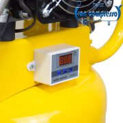 ترمومتر دیجیتال کمپرسور باد 80 لیتری oil free ایران کمپرسور