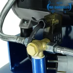 شیر یکطرفه 3 راهی کمپرسور باد 50 لیتری با موتور جدید