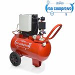 کمپرسور باد 40 لیتری یخچالی موتور 1 اسب بخار