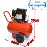ابعاد کمپرسور باد 40 لیتری یخچالی