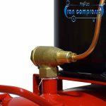 شیر یکطرقه کمپرسور باد 40 لیتری یخچالی