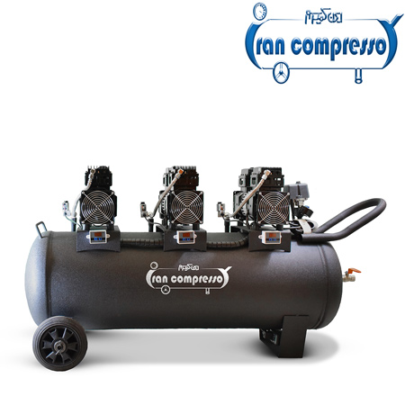 کمپرسور باد بدون روغن 100 الی 150 لیتری