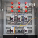 خرید تابلو برق کمپرسور باد